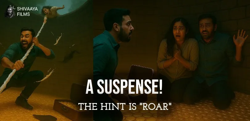 The Short Story Now Has A Suspense. The Hint Is “ROAR”
