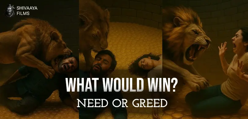 What Would Won: Need Or Greed? The fiction short story has come to near end.