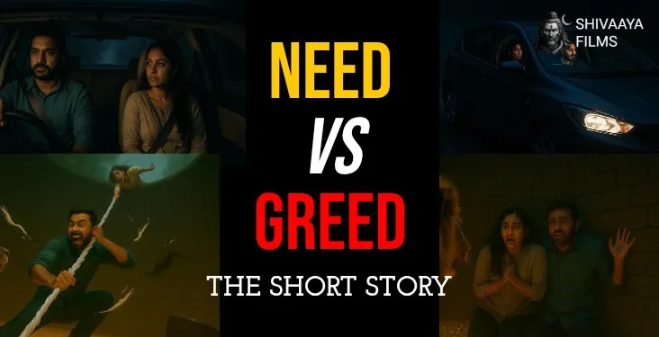 The Short Story: Need Vs Greed is a mini story that talks about how need always wins over greed. It is a fictional story short 5 minutes read time.